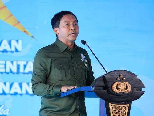 Menhut Apresiasi Polri Ambil Peran Penting Wujudkan Ketahanan Pangan 